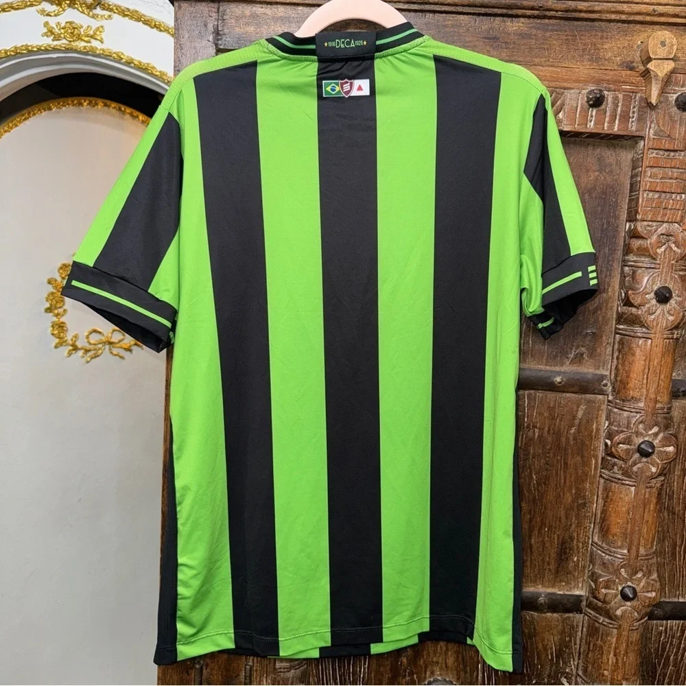 ⚽ América Mineiro Green & Black Soccer Jersey | Sparta | Size M | Brazil - Picture 3 of 5
